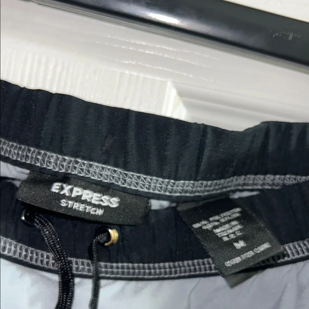 Express Gray Pants Classic stretch casual